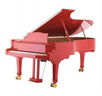 Custom 9-Foot Self-Playing Piano Dg268 Concert Digital Grand Piano in Red