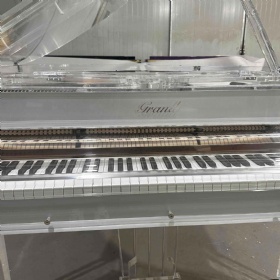 Custom Blingbling Acrylic Baby Grand Piano for Sale Gp152ab with LED Lights Crystal Piano