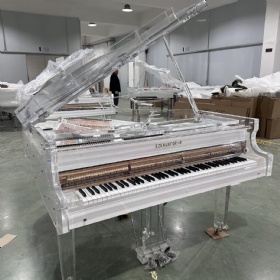 Mechanical Crystal Grand Piano with Auto Play System Acrylic Style, Customized Logo