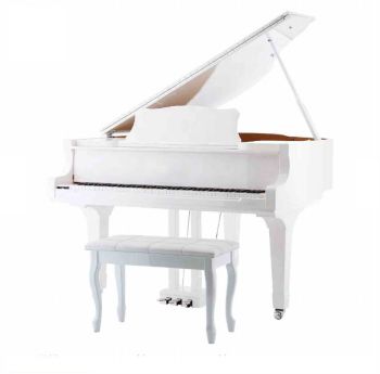 Self-playing White Baby Digital Grand Piano